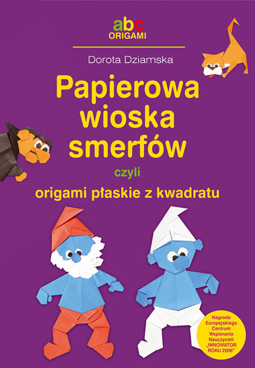 Image of Papierowa wioska smerfów czyli origami płaskie z kwadratu