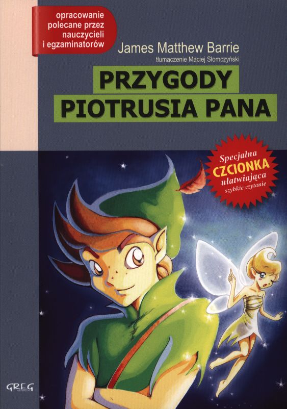 Image of Przygody Piotrusia Pana Lektura z opracowaniem
