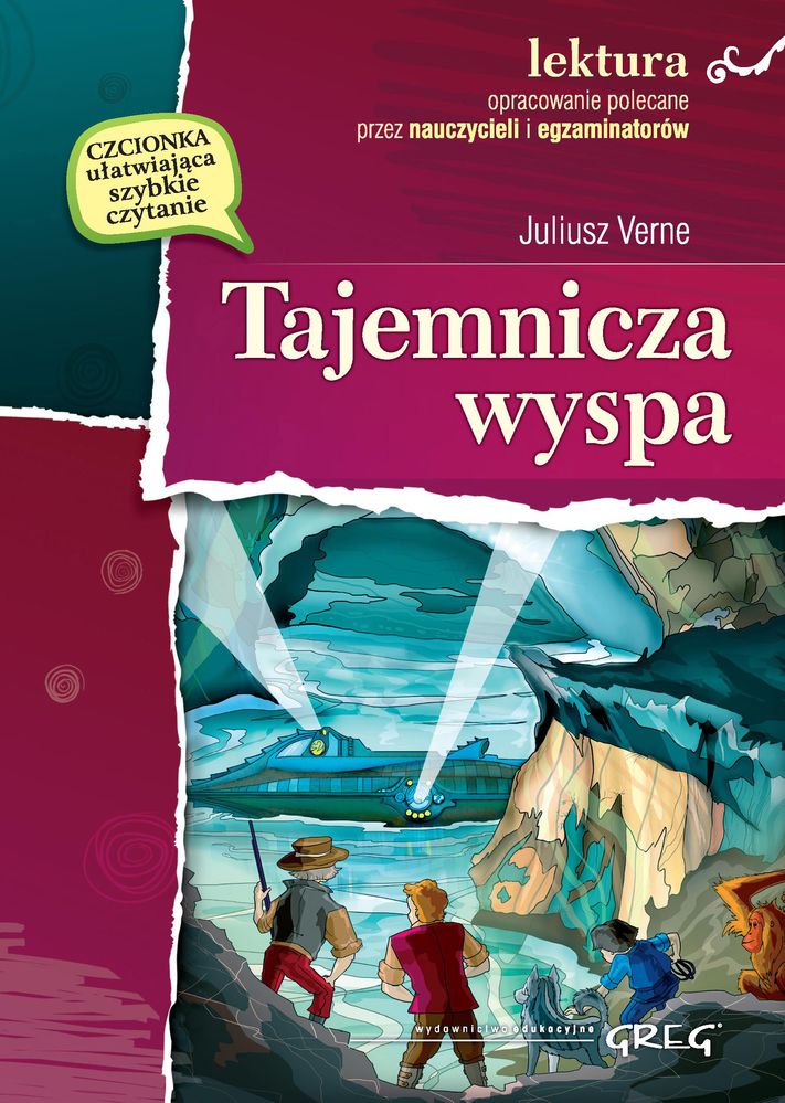 Image of Tajemnicza wyspa Lektura z opracowaniem