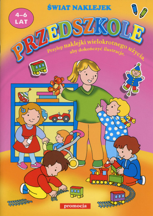 Image of Przedszkole świat naklejek 4-6 lat