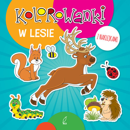Image of Kolorowanki z naklejkami W lesie