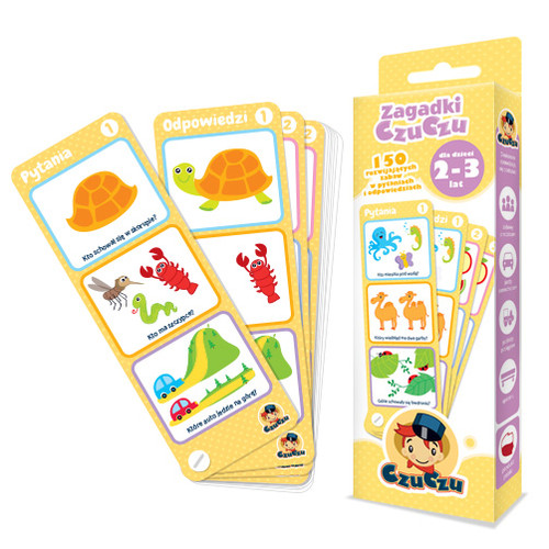 Image of Zagadki CzuCzu dla dzieci od 2-3 lat