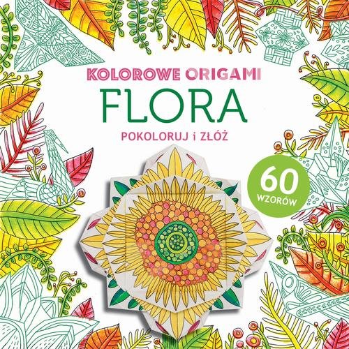 Image of Kolorowe origami. Flora