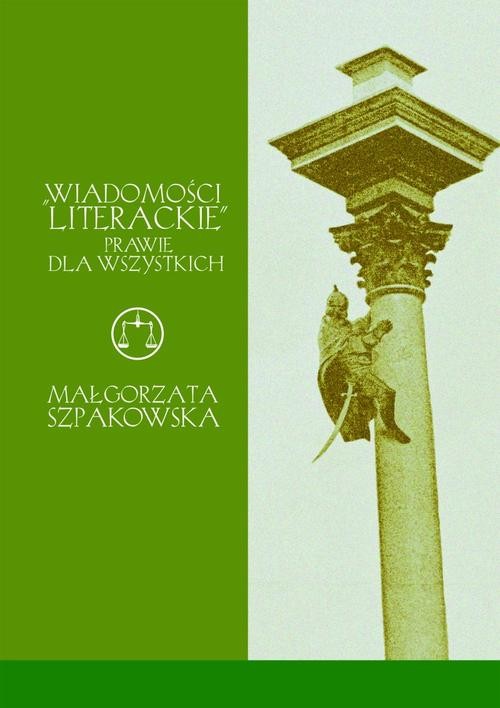 Image of "Wiadomości literackie" prawie dla wszystkich