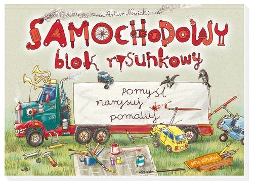 Image of Samochodowy blok rysunkowy