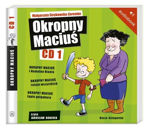 Image of Okropny Maciuś CD 1. Audiobook