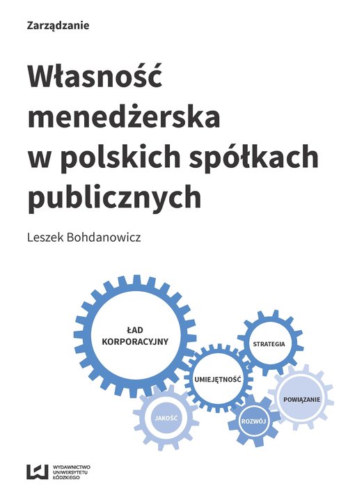 Image of Własność menedżerska w polskich spółkach publicznych