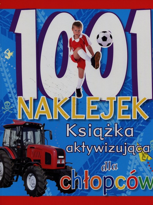 Image of 1001 naklejek Książka aktywizująca dla chłopców