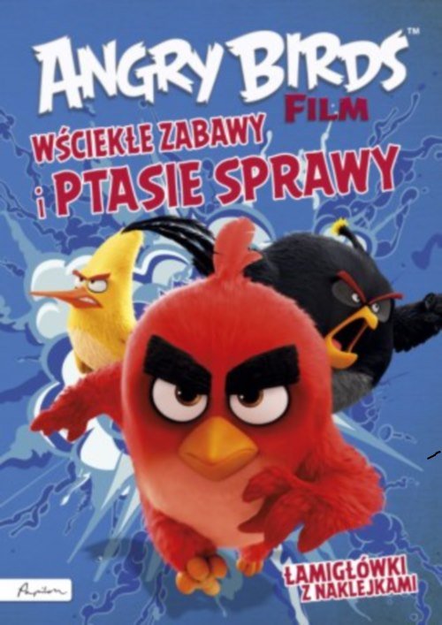 Image of Angry Birds Film Wściekłe zabawy i ptasie sprawy! Łamigłówki z naklejkami