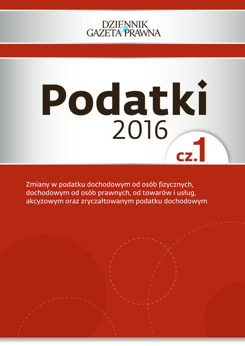 Image of Podatki 2016 Część 1