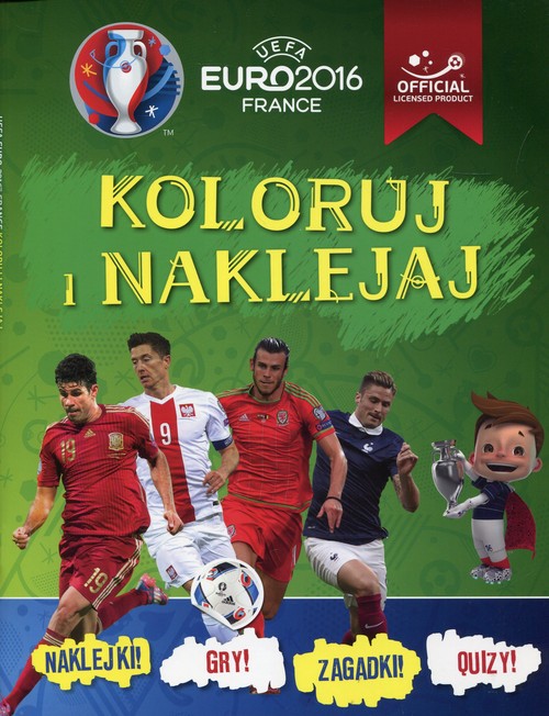 Image of UEFA EURO 2016 Koloruj i naklejaj