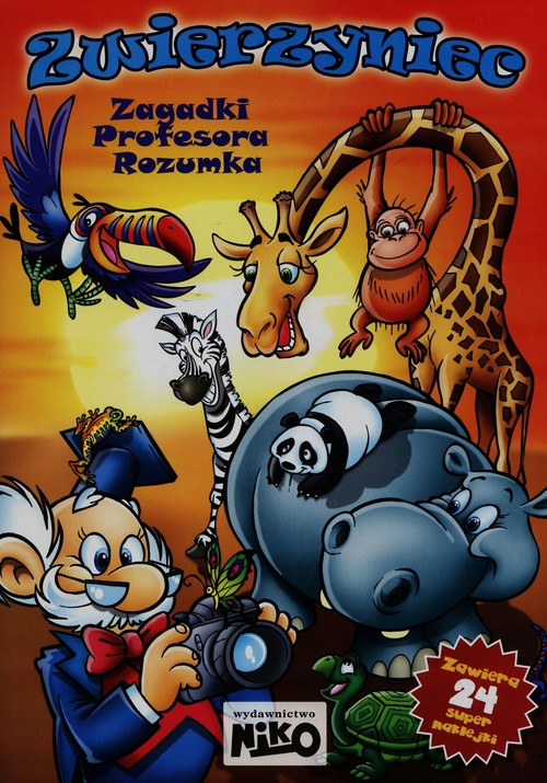 Image of Zwierzyniec Zagadki Profesora Rozumka + naklejki