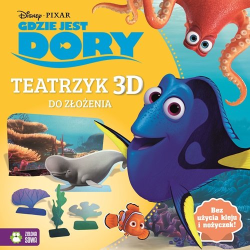 Image of Teatrzyk 3D Wypychanki Gdzie jest Dory? Disney