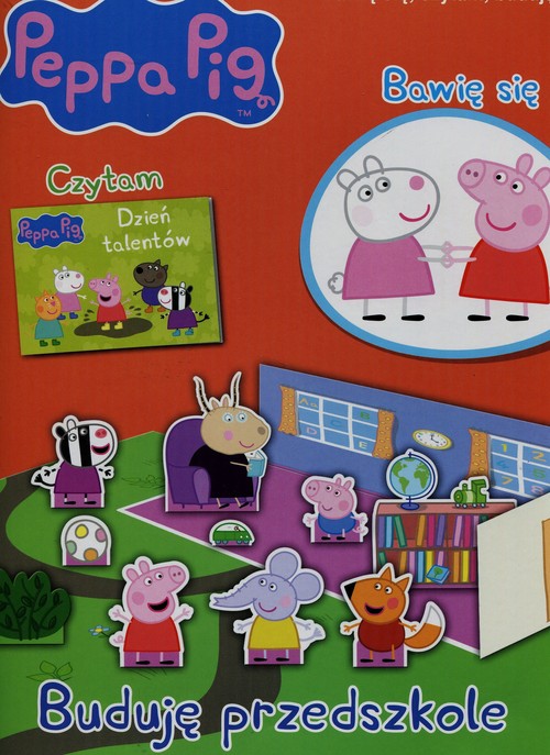 Image of Peppa Pig Bawię się czytam buduję nr 6 Buduję przedszkole