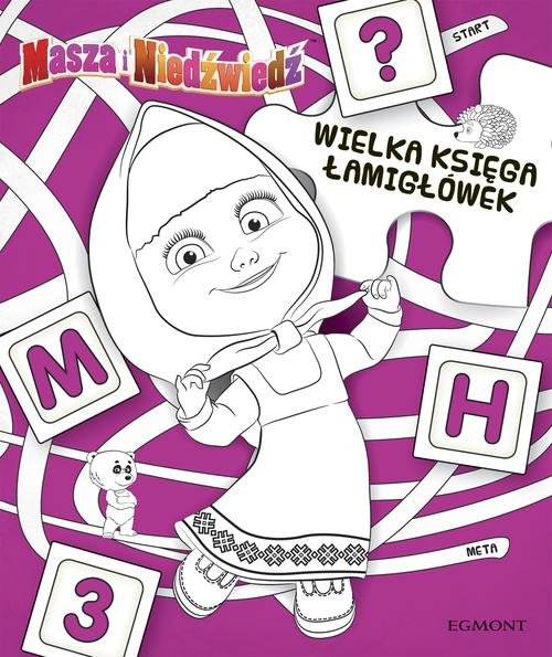 Image of Wielka Księga Łamigłówek Masza i Niedźwiedź