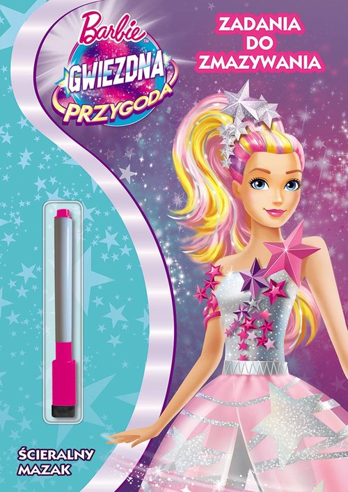 Image of Barbie Gwiezdna przygoda Zadania do zmazywania