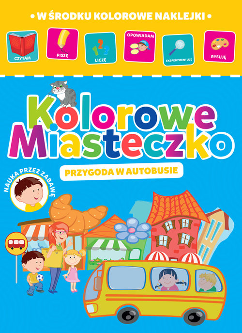 Image of Kolorowe miasteczko Przygoda w autobusie