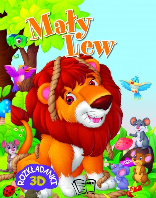Image of Mały Lew Rozkładanki 3D