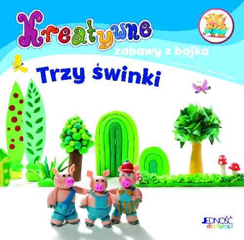 Image of Kreatywne zabawy z bajką Trzy świnki Zestaw do zabawy plasteliną