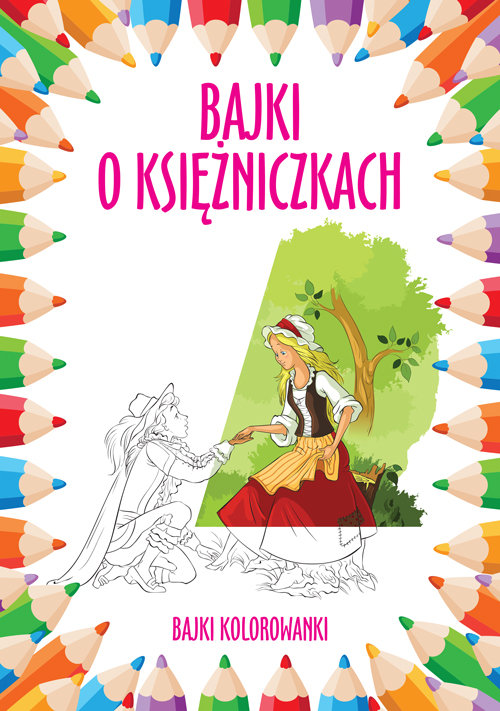 Image of Bajki o księżniczkach Bajki kolorowanki