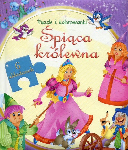 Image of Śpiąca Królewna Puzzle i kolorowanki