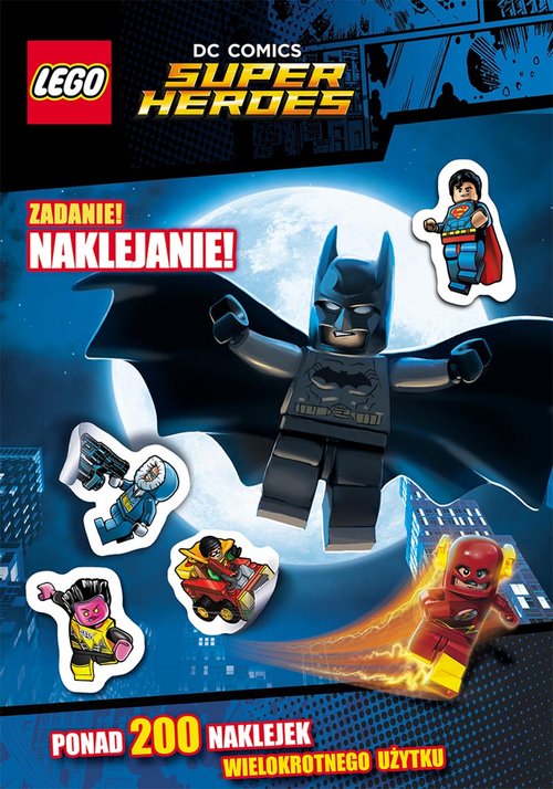 Image of Lego Super Heroes. DC Comics. Zadanie: naklejanie!