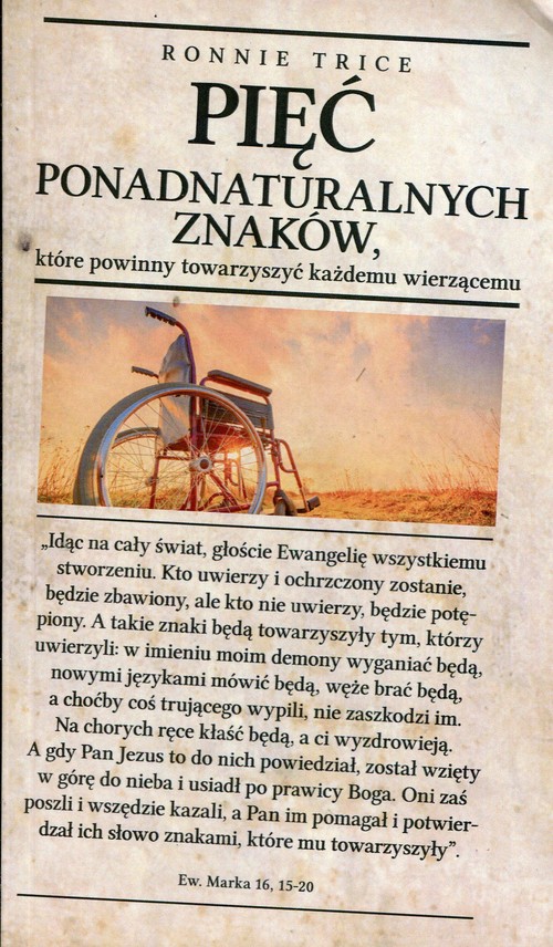 Image of Pięć ponadnaturalnych znaków które powinny towarzyszyć każdemu wierzącemu