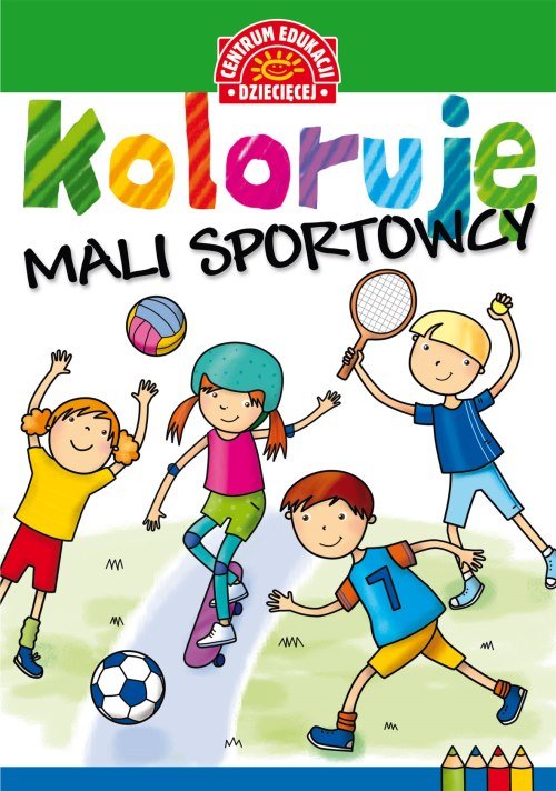 Image of Koloruję Mali sportowcy