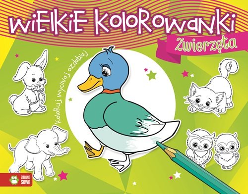 Image of Wielkie kolorowanki Zwierzęta