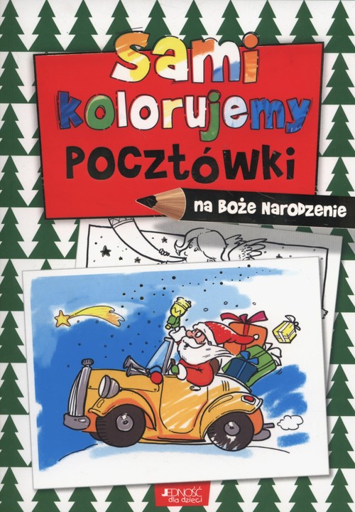 Image of Sami kolorujemy pocztówki na Boże Narodzenie