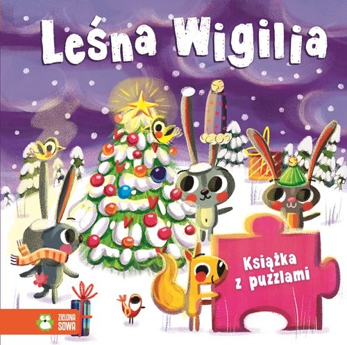 Image of Leśna Wigilia Książka z puzzlami