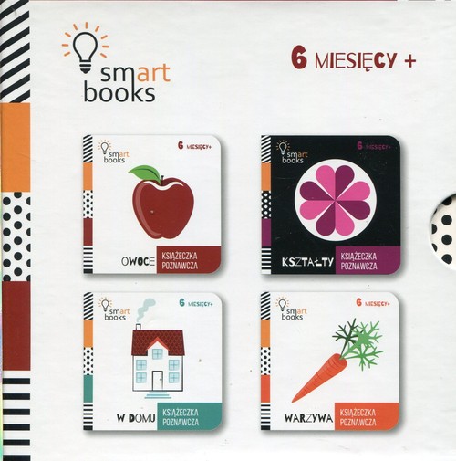 Image of Książeczka poznawcza Owoce / Kształty / W domu / Warzywa Pakiet