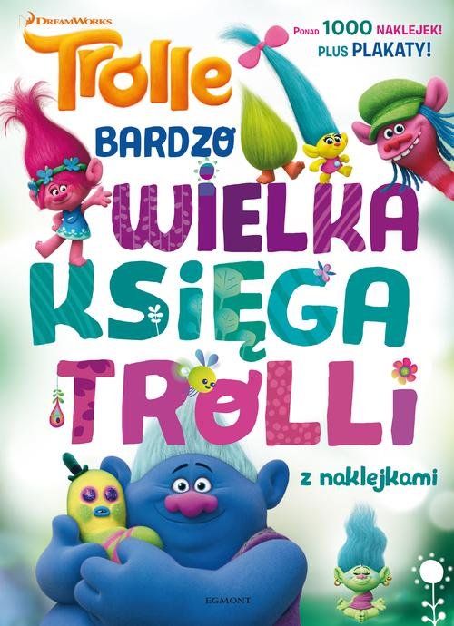 Image of Trolle Bardzo wielka księga trolli z naklejkami