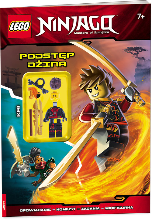Image of Lego Ninjago Podstęp Dżina opowiadanie, komiksy, zadania, minifigurka