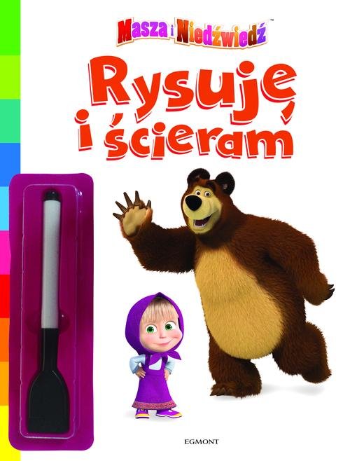 Image of Masza i Niedźwiedź Rysuję i ścieram