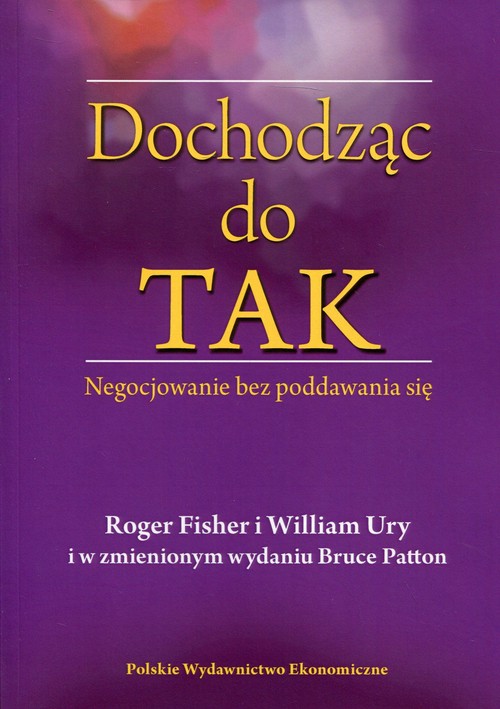 Image of Dochodząc do TAK Negocjowanie bez poddawania się