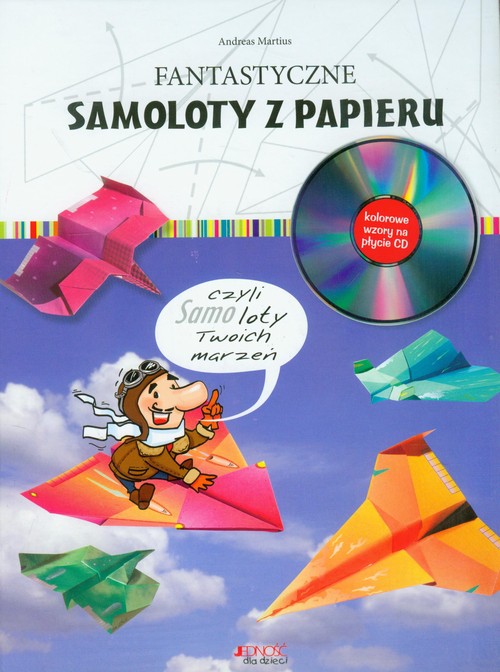 Image of Fantastyczne samoloty z papieru z płytą CD