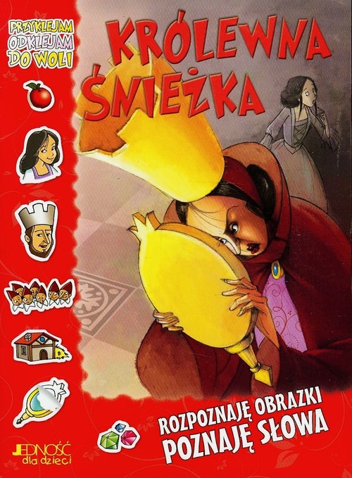 Image of Królewna Śnieżka Przyklejam odklejam do woli Rozpoznaję obrazki poznaję słowa