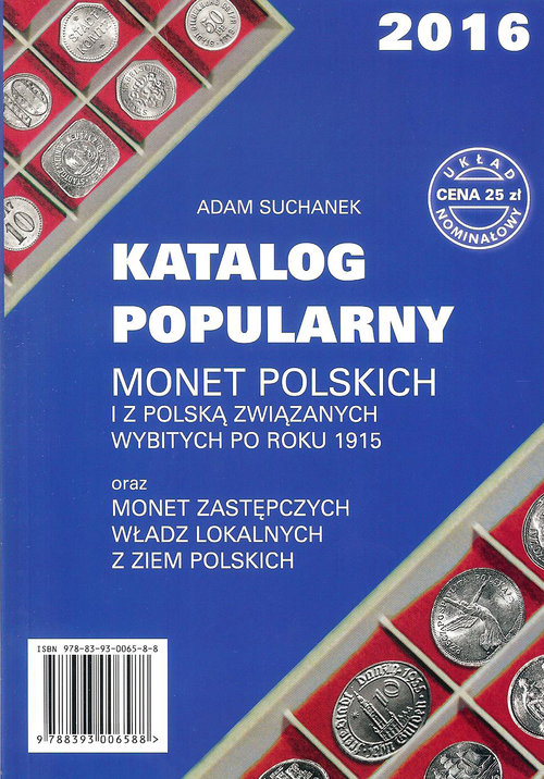 Image of Katalog Popularny monet polskich i z Polską związanych wybitych po roku 1915