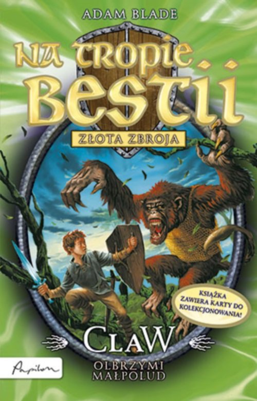 Image of Na tropie bestii Złota zbroja Claw olbrzymi małpolud