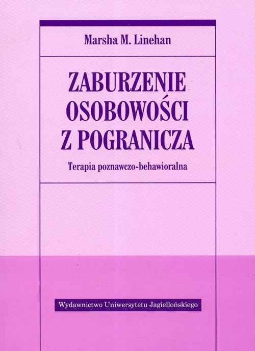Image of Zaburzenie osobowości z pogranicza Terapia poznawczo-behawioralna