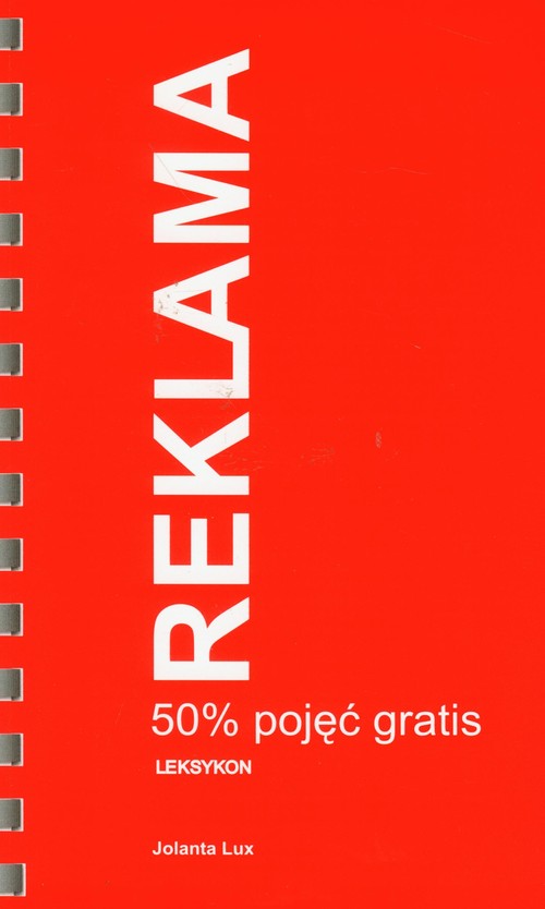 Image of Reklama 50% pojęć gratis leksykon