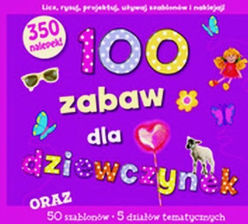 Image of 100 zabaw dla dziewczynek