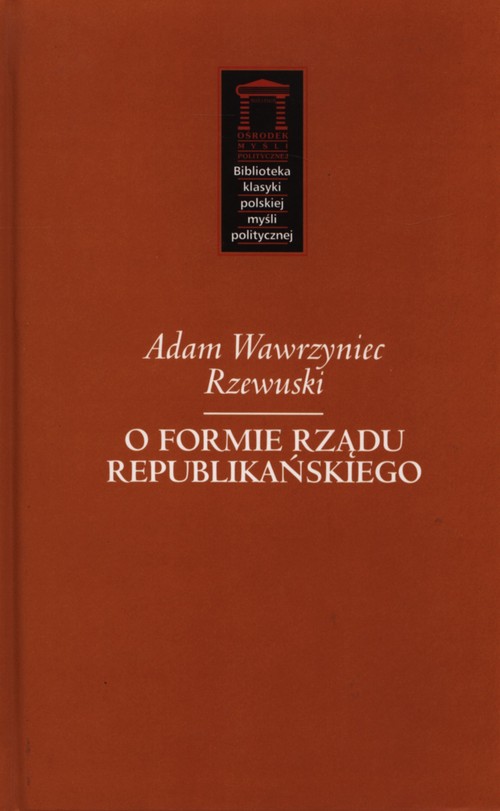 Image of O formie rządu republikańskiego