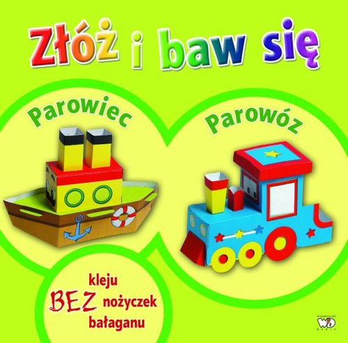 Image of Złóż i baw się: Parowiec, Parowóz