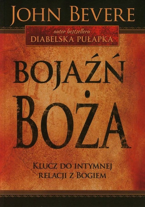 Image of Bojaźń Boża Klucz do intymnej relacji z Bogiem