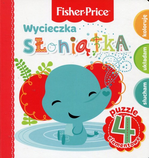 Image of Fisher Price Puzzle Wycieczka słoniątka