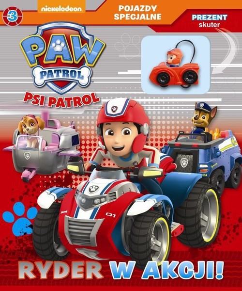 Image of Psi patrol Pojazdy specjalne 3 Ryder w akcji