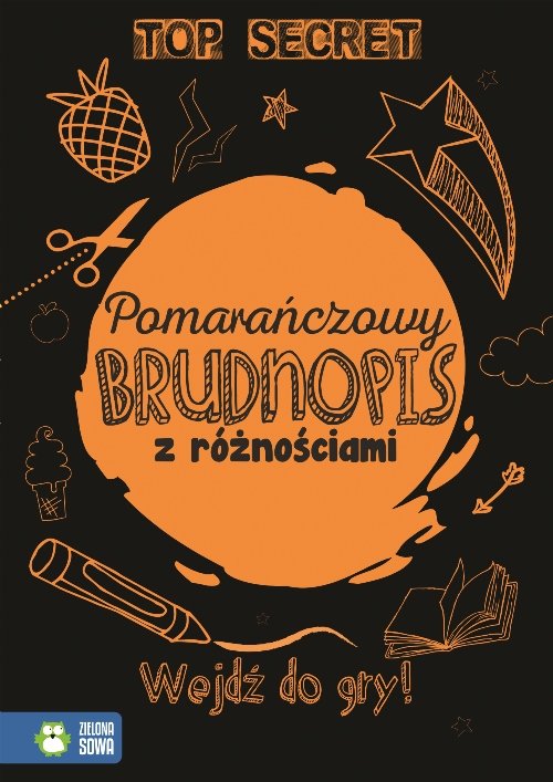 Image of Pomarańczowy brudnopis z różnościami