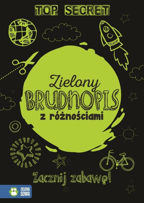 Image of Zielony brudnopis z różnościami
